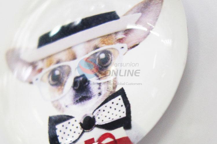 Lovely best dog pattern fridge magnet