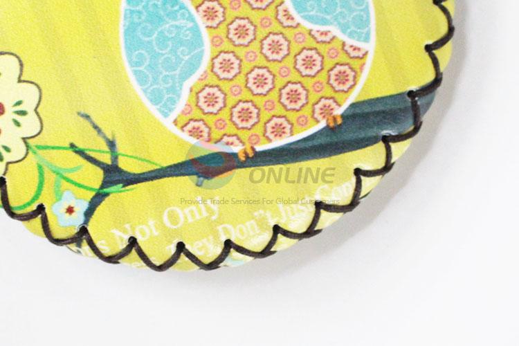 Cute daily use owl pattern pu coin purse