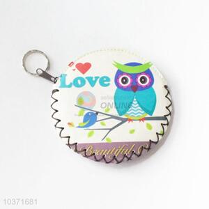 Best popular style cheap owl pattern pu coin purse