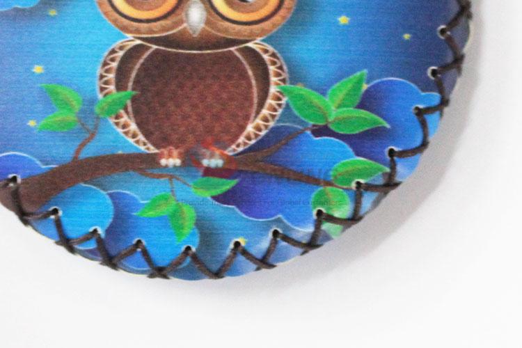 Fashion owl pattern pu coin purse