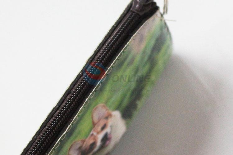 High sale dog pattern pu coin purse