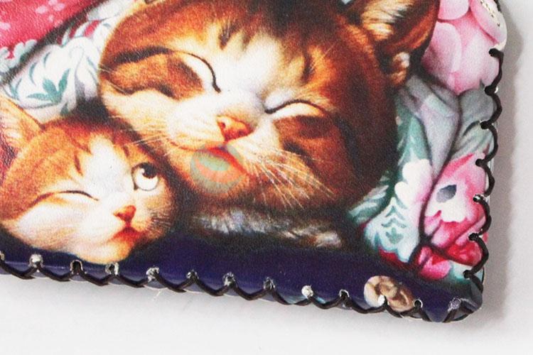 Popular new style cat pattern coin purse