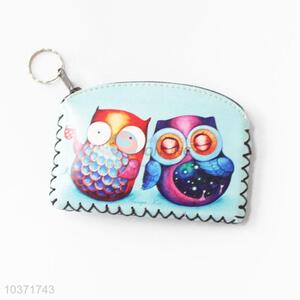 Promotional new style owl pattern coin purse