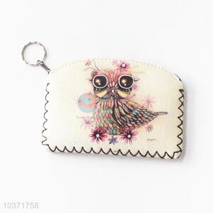 Best low price colorful owl pattern coin purse