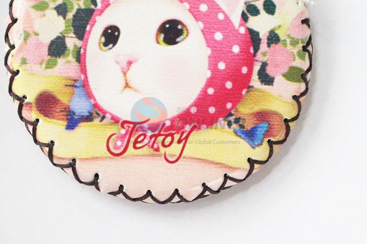 Top quality best cat pattern round coin purse