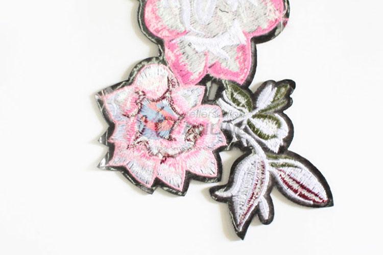 Wholesale Popular DIY Exquisite Flower Embroidered Sew On Patch