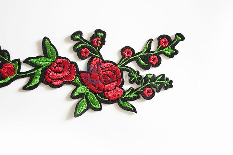 New Style DIY Exquisite Flower Embroidered Sew On Patch