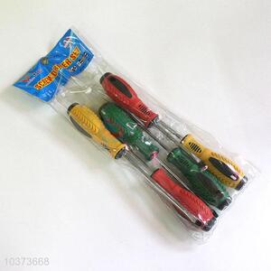 Comfortable colorful screwdriver set