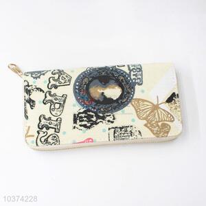 Wholesale Custom Cheap Zipper Clutch Wallet