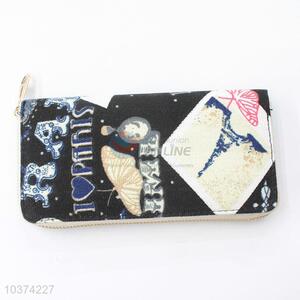 Fashion Style Printed Clutch Wallet