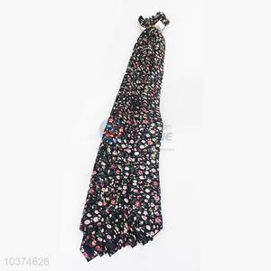 Factory wholesale flower printed necktie for gentlemen