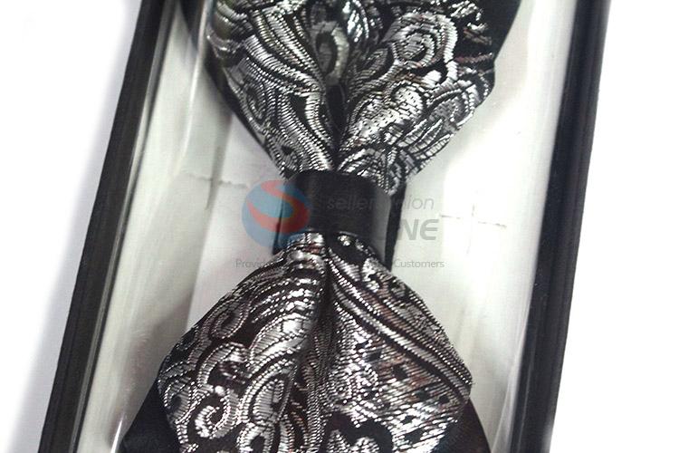 Wholesale custom low price printed bow tie for men