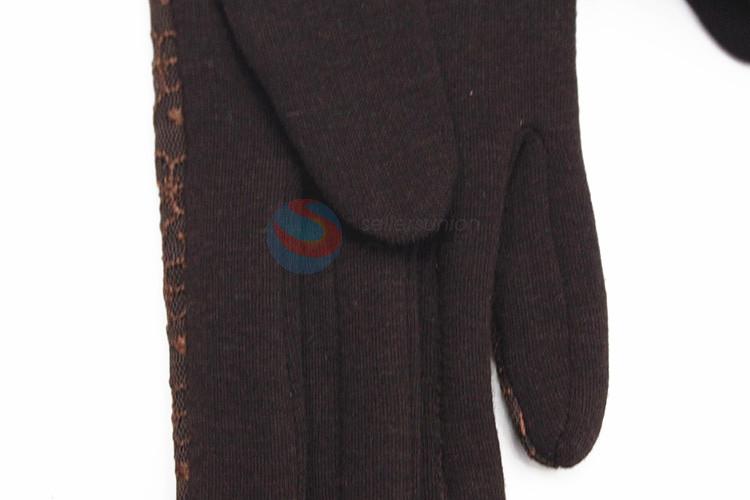 Recent design popular women winter warm gloves outdoor gloves