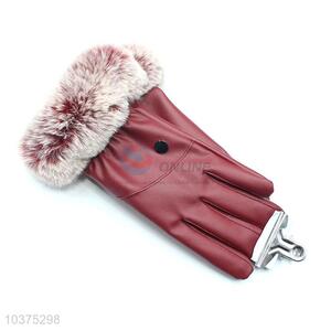 Popular low price women winter warm gloves outdoor gloves