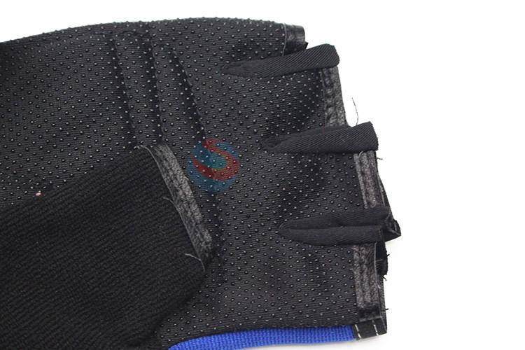 Fashion design men motorcycle half-finger gloves