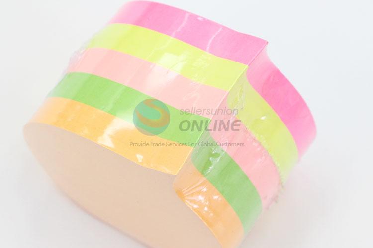 200pcs Colorful Fluorescent Sticky Notes Set