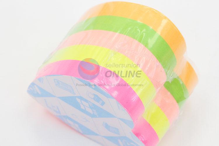 200pcs Colorful Fluorescent Sticky Notes Set