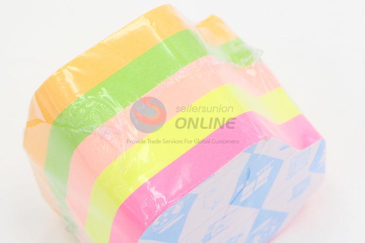 Popular 400pcs Colorful Fluorescent Sticky Notes Set