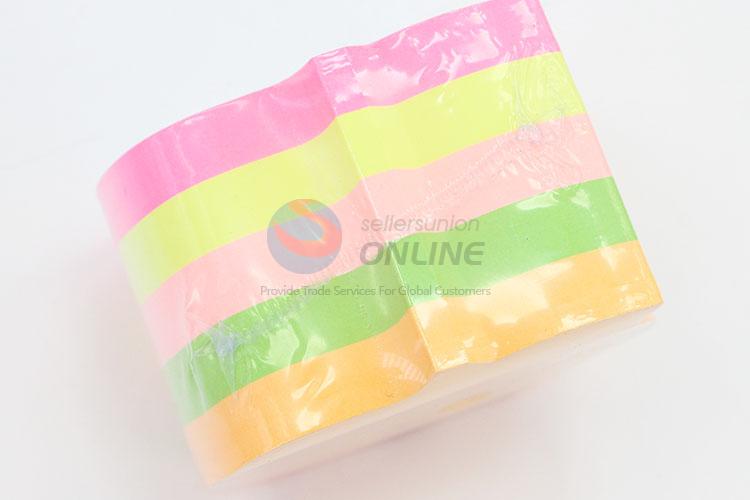 500pcs Colorful Fluorescent Sticky Notes Set