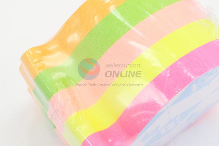 Promotional 500pcs Colorful Fluorescent Sticky Notes Set