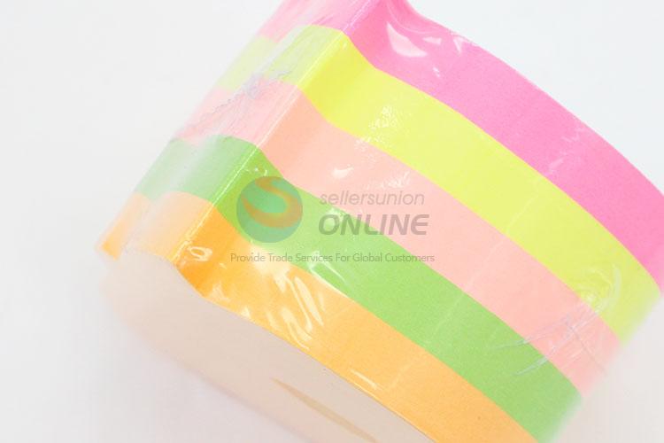 500pcs Colorful Fluorescent Sticky Notes Set