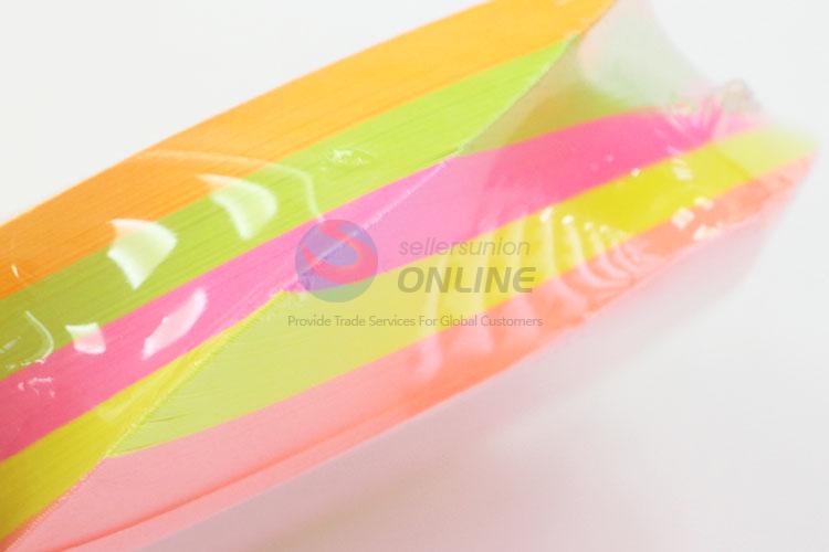 200pcs Colorful Fluorescent Sticky Notes Set