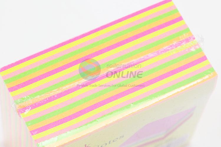 500pcs Colorful Fluorescent Sticky Notes Set