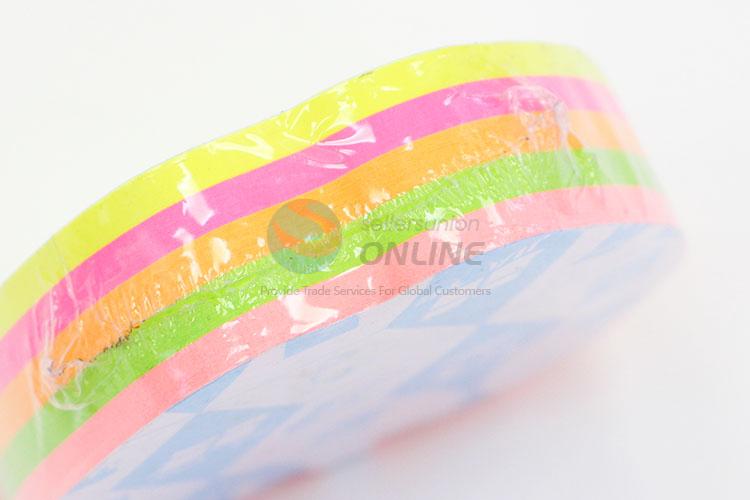 300pcs Colorful Fluorescent Sticky Notes Set