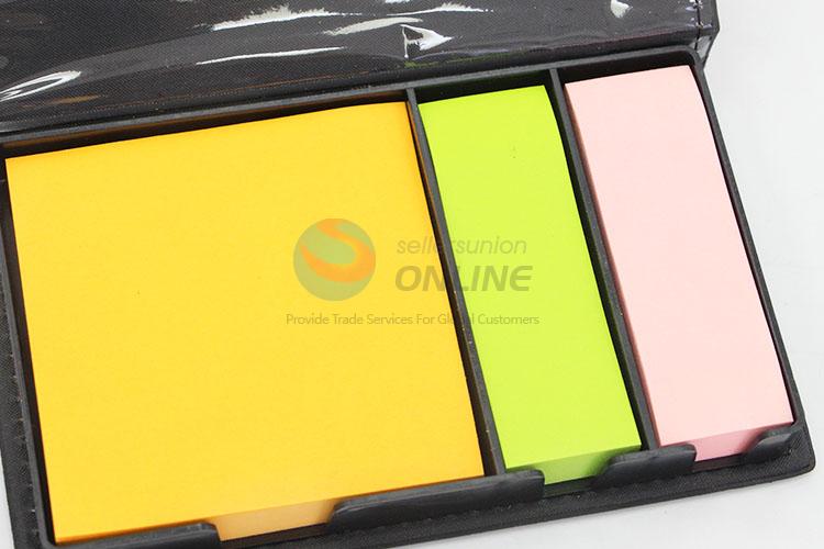 Cheap Sticky Notes Set With PU Cover