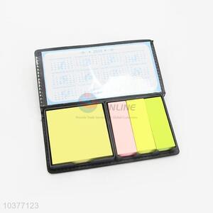 Good Quality Sticky Notes Set With PU Cover