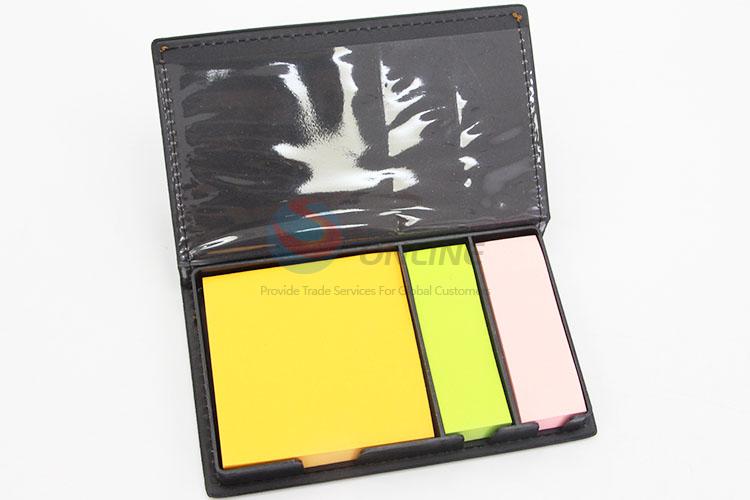 Cheap Sticky Notes Set With PU Cover