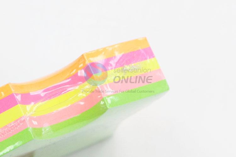 300pcs Colorful Fluorescent Sticky Notes Set