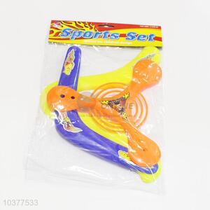 V Shaped Boomerang Flying Saucer Throw Catch Outdoor Game