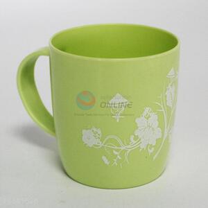 Promotional Toothbrush Flower Printed Plastic Drinking Water Cup