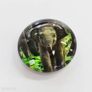 Elephant Glass Decorations Fridge Magnet Sticker