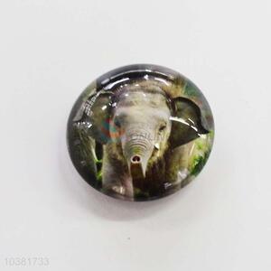 Elephant Glass Decorations Fridge Magnet Sticker