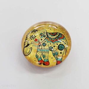 Elephant Glass Decorations Fridge Magnet Sticker