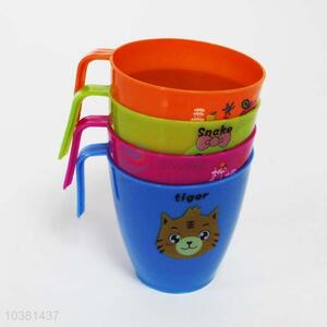 4PCS Factory Price Lovely Animal Printing Plastic Cup