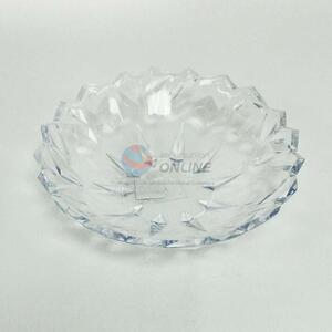 Cute flower shaped  plastic fruit plate