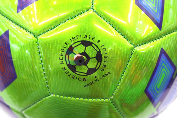 Bottom price good quality laser size 5 football/soccer