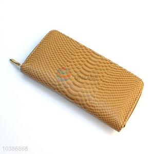 Hot selling snake skin women wallet/purse