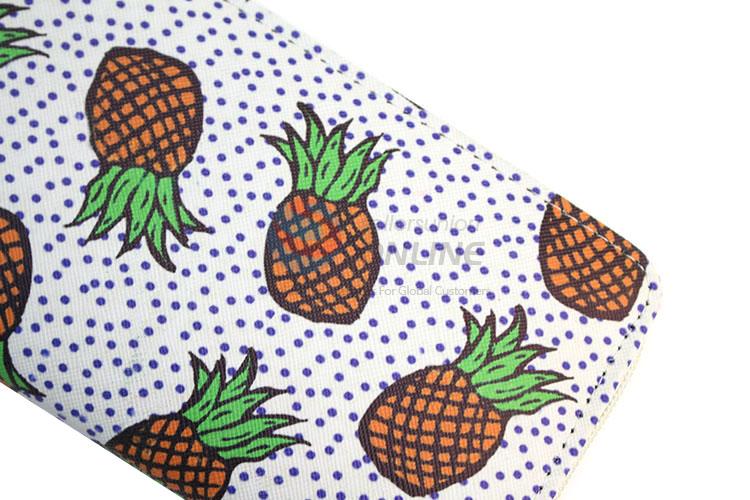 Beautiful women wallet/purse with pineapple pattern