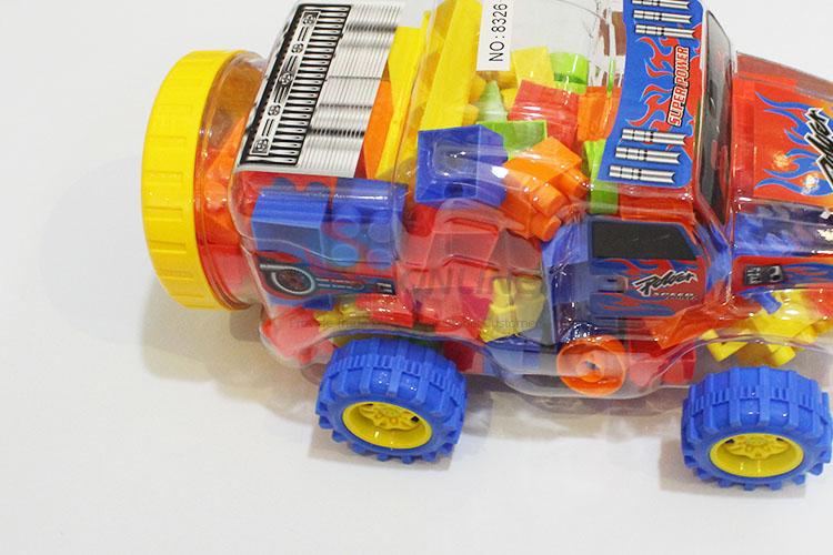 70Pcs/Set Trailer Shaped Plastic Model Toys for Wholesale