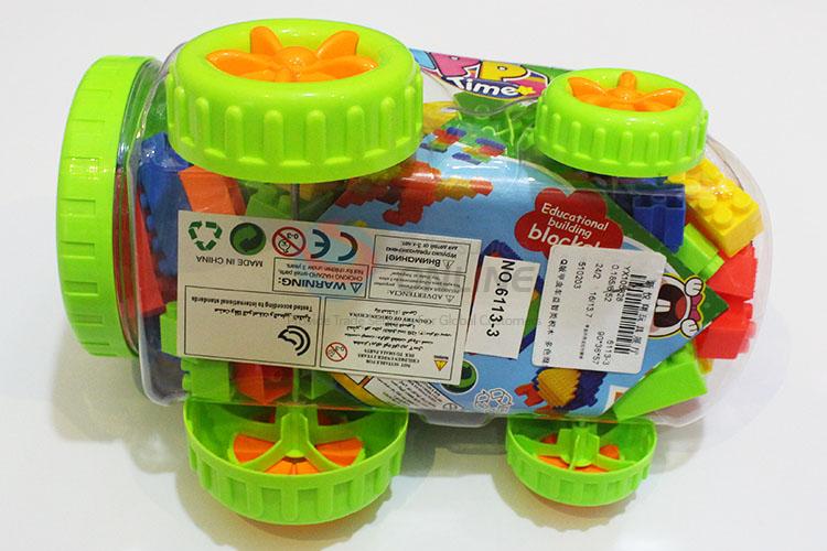 100-120Pcs/Set Automobile Race Shaped Plastic Model Toys for Kids