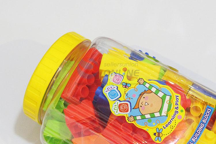 50-60Pcs/Set Plastic Machineshop Car Shaped Educational Toys Creative Toy