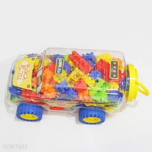 Plastic Big School Bus Shaped Model Toys Creative Toy