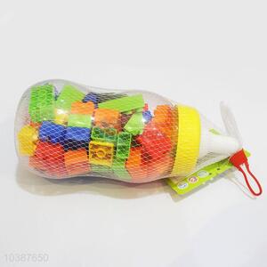 40-50Pcs/Set Middle Size Mik Bottle Shaped Plastic Model Toys for Kids