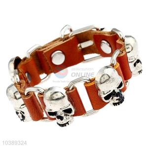 Latest Skull Charm Bracelet Cool Wristband