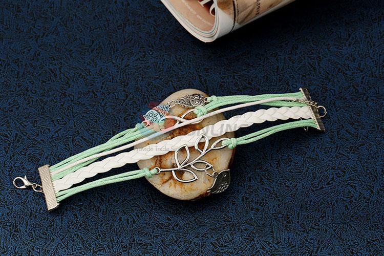 Best Quality Handmade Elegant Charm Leather Bracelet