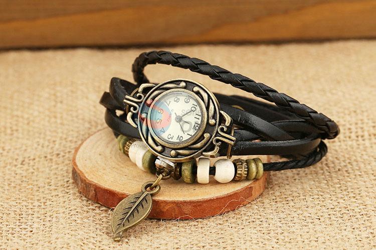 Good Quality Handmade Leather Bracelet Wrist Watches